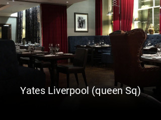 Yates Liverpool (queen Sq) book table