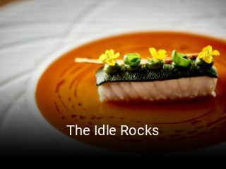 The Idle Rocks book table