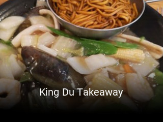 King Du Takeaway table reservation