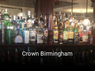 Book a table now at Crown Birmingham