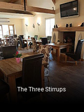 The Three Stirrups table reservation