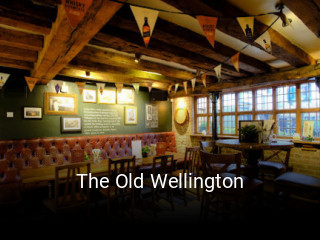Book a table now at The Old Wellington