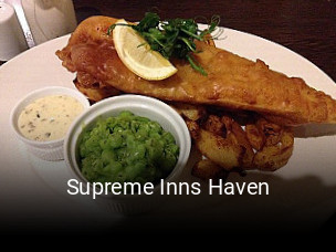 Supreme Inns Haven book table