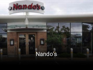 Nando's table reservation