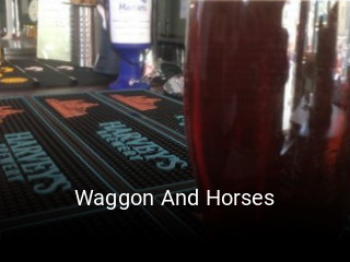 Waggon And Horses reserve table