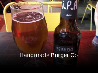Handmade Burger Co table reservation