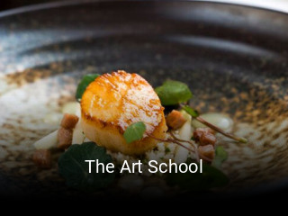 Book a table now at The Art School