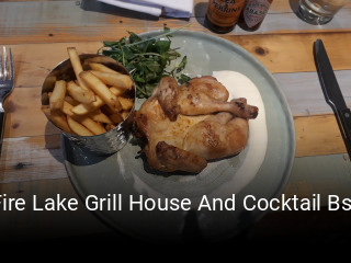 Book a table now at Fire Lake Grill House And Cocktail Bsr