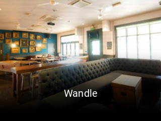 Book a table now at Wandle