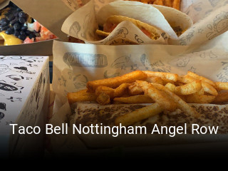 Book a table now at Taco Bell Nottingham Angel Row