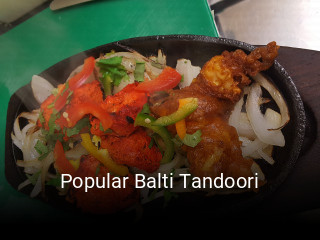 Popular Balti Tandoori reservation