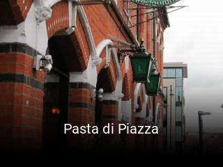 Book a table now at Pasta di Piazza