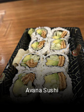 Avana Sushi table reservation