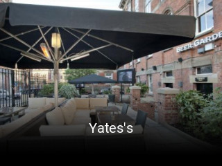 Yates's table reservation