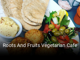 Book a table now at Roots And Fruits Vegetarian Cafe