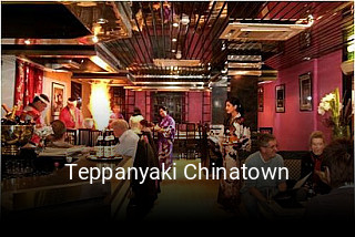 Teppanyaki Chinatown reserve table