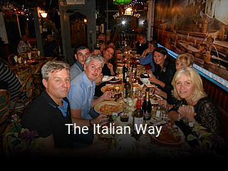 Book a table now at The Italian Way