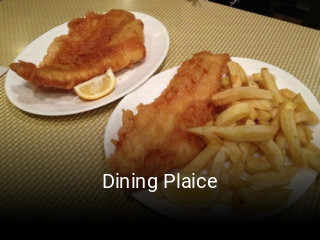 Dining Plaice book table