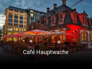 Café Hauptwache reserve table
