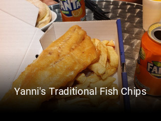 Book a table now at Yanni's Traditional Fish Chips