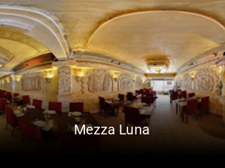 Book a table now at Mezza Luna
