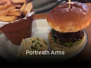 Book a table now at Portreath Arms