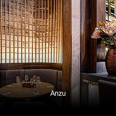 Book a table now at Anzu