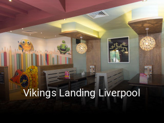 Book a table now at Vikings Landing Liverpool