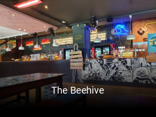 The Beehive book table