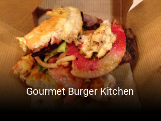 Gourmet Burger Kitchen table reservation