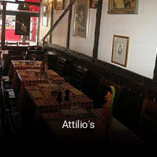 Attilio's table reservation