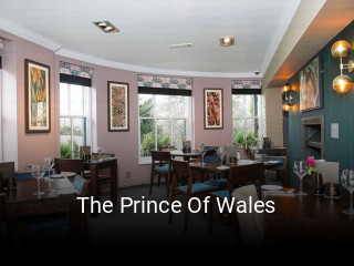 Book a table now at The Prince Of Wales