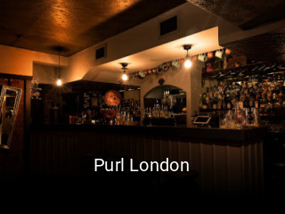 Book a table now at Purl London