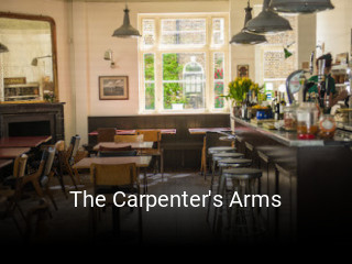 The Carpenter's Arms table reservation