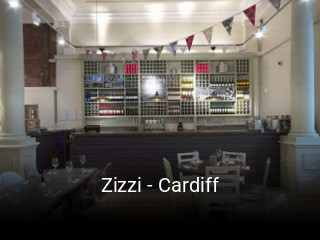 Zizzi - Cardiff reserve table