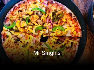 Mr Singh's reserve table