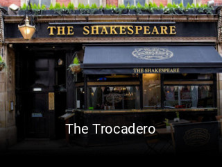 Book a table now at The Trocadero