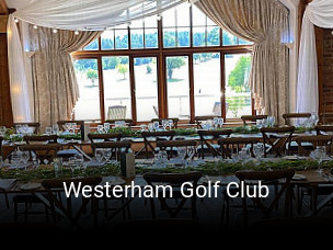 Westerham Golf Club book online