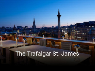 The Trafalgar St. James table reservation