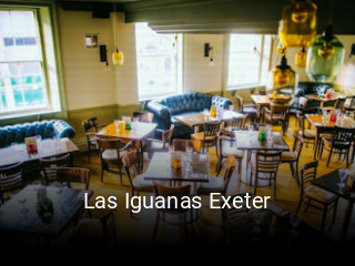 Las Iguanas Exeter book online