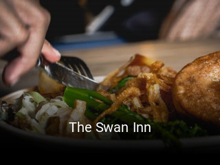 The Swan Inn book table