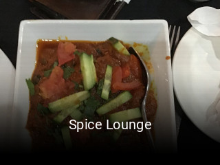Spice Lounge book table