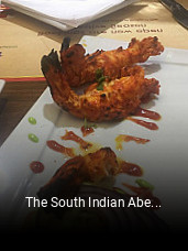 The South Indian Aberdeen City Centre reserve table