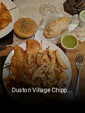 Duston Village Chippy book table