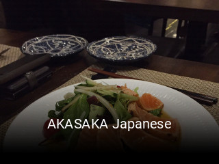 AKASAKA Japanese table reservation