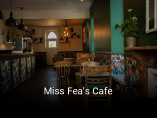 Miss Fea's Cafe book online