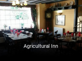 Agricultural Inn book table