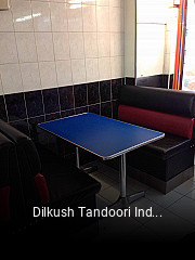 Dilkush Tandoori Indian Takeaway table reservation