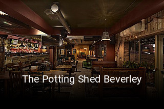 The Potting Shed Beverley reserve table