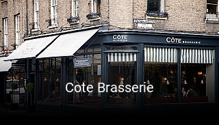Cote Brasserie book online